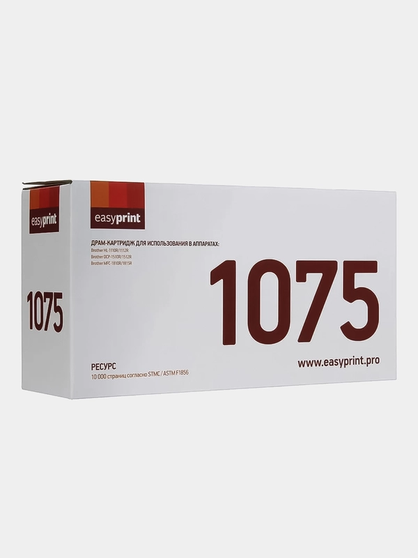 Картридж DR-1075 для Brother 1510/1512/1110/112/1210/1212/1810/1815/1912, совмест
