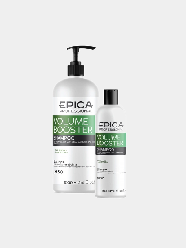 Epica Volume Booster Шампунь для придания объёма волос Эпика 300 мл 1000мл
