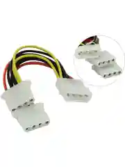Разветвитель питания Molex 1 to 2 big, 5+12V, 10см