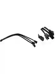 Разветвитель питания для вентилятора 4pin to 1x4pin+2х3pin, 20 см