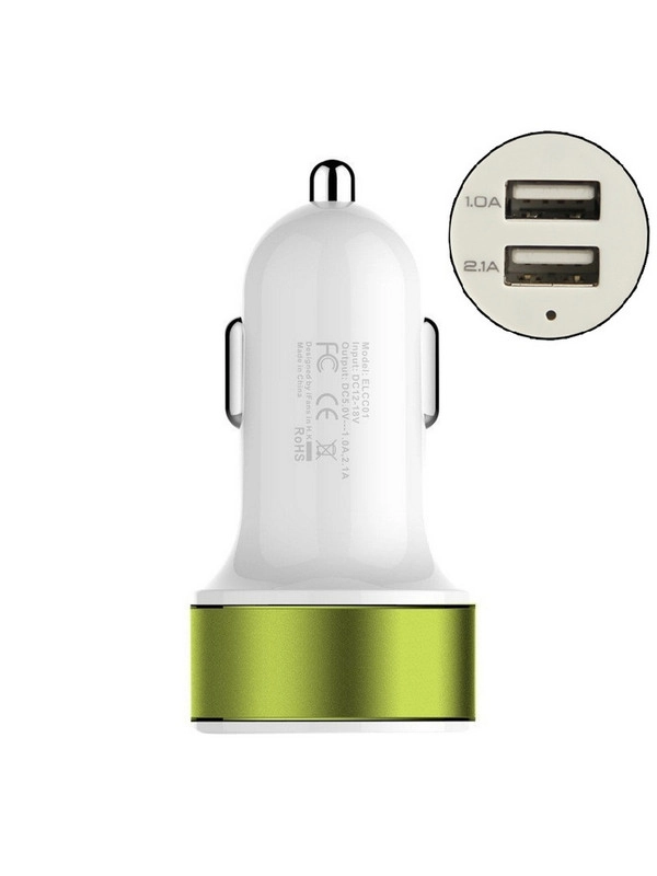 Автомобильное зарядное устройство Pro Legend, 2 USB, 2А
