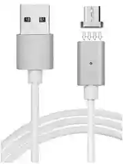 Магнитный кабель Pro Legend USB 2.0 A вилка <--> Micro USB, белый 1 м.