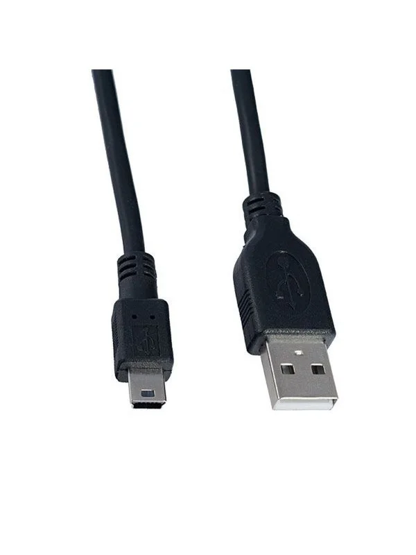 Кабель USB 2.0 A вилка <--> Mini USB 5P вилка, 1.5 м. черный