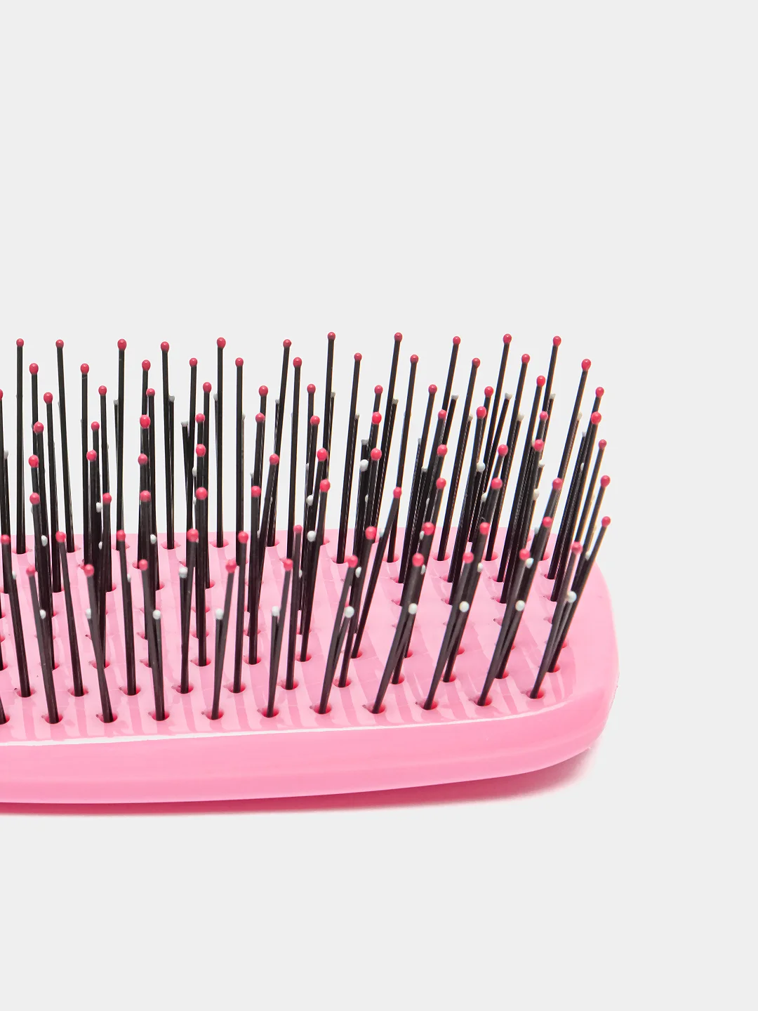 Розовый i LOVE MY HAIR / Щетка, расческа для волос Spider Classic 1503 глянцевая, размер S