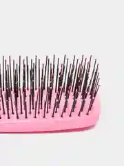 Розовый i LOVE MY HAIR / Щетка, расческа для волос Spider Classic 1503 глянцевая, размер S