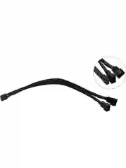 Разветвитель питания для вентилятора 4pin to 2x4pin, 20 см