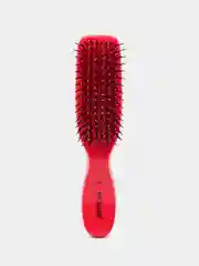 Бордовый i LOVE MY HAIR / Щетка, расческа для волос Spider Classic 1503 глянцевая, размер S
