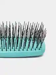 Бирюзовый i LOVE MY HAIR / Щетка, расческа для волос Spider Classic 1503 глянцевая, размер S