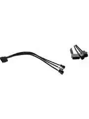 Переходник-разветвитель питания для вентиляторов molex-> 3x4pin, 20см