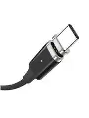 Магнитный кабель Pro Legend USB 2.0 A вилка <--> Type C, черный 1 м.