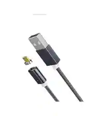 Магнитный кабель Pro Legend USB 2.0 A вилка <-->Micro USB, черный 1 м.