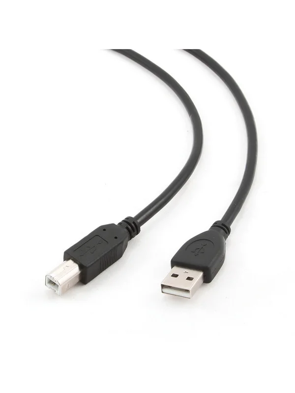 Кабель USB 2.0 A вилка <--> USB B вилка, 1.5 м. черный