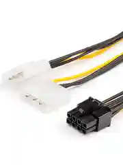 Переходник питания для видеокарт Pro Legend  8 pin to 2 molex (Video power), 15 см