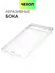 Чехол для Google Pixel 7 силиконовый BROSCORP с защитой камер и противоразводной сеткой