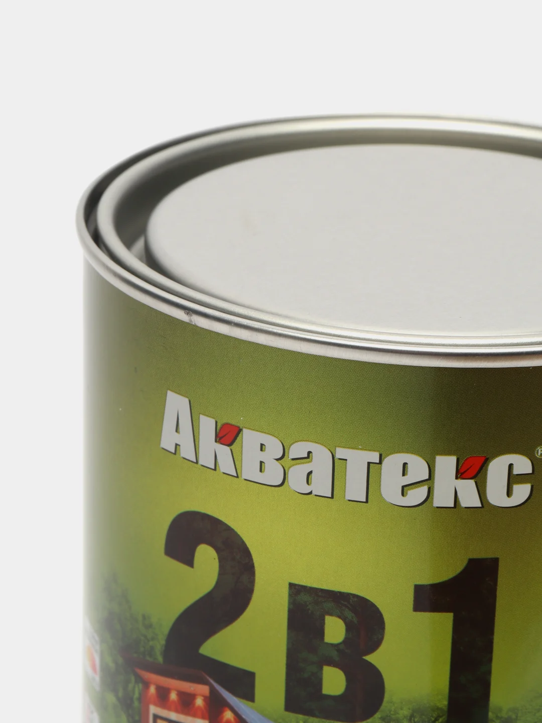 Акватекс 2 в 1, пропитка по дереву, цвет Дуб, 0,8 л