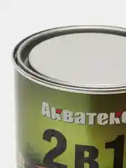 Акватекс 2 в 1, пропитка по дереву, цвет Калужница, 0,8 л