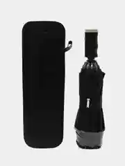 Синий зонт обратного сложения со встроенным фонариком, умный зонт Zuodu Automatic Umbrella LED