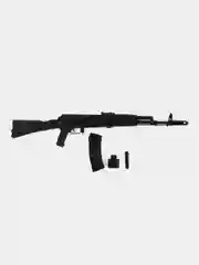 Макет учебный автомат Калашникова АК74М-М (ММГ, складной приклад) разборный металлический
