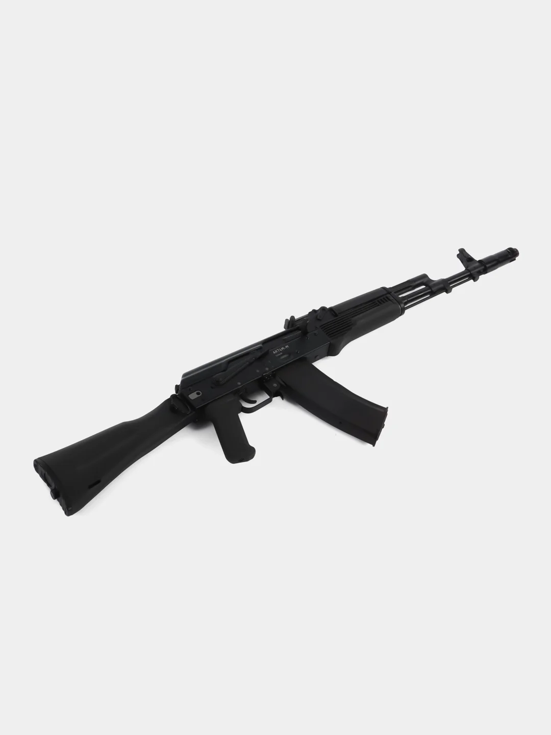 Макет учебный автомат Калашникова АК74М-М (ММГ, складной приклад) разборный металлический
