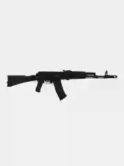 Макет учебный автомат Калашникова АК74М-М (ММГ, складной приклад) разборный металлический