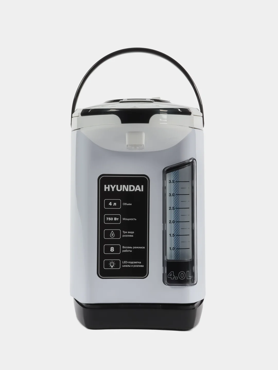 Белый термопот Hyundai HYTP-4840, 4 л