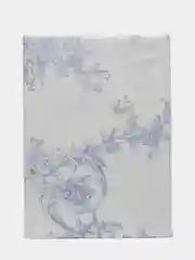 Ледяной комплект постельного белья, хлопковый, 1,5-спальный: простынь, пододеяльник, наволочка