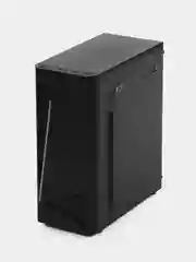 Черный корпус компьютерный ATX Accord ACC-CL295RGB, Midi-Tower, без БП