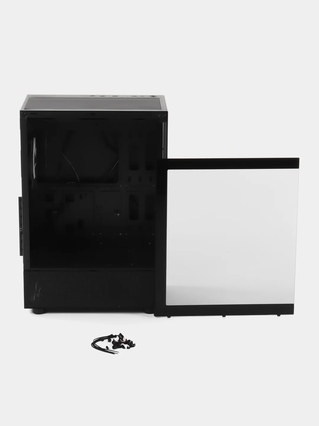 Черный корпус компьютерный Formula Crystal Z1 PLUS, без БП