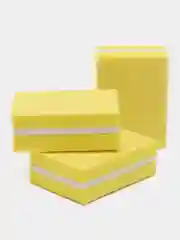 Желтый мини бафы для ногтей 50 шт