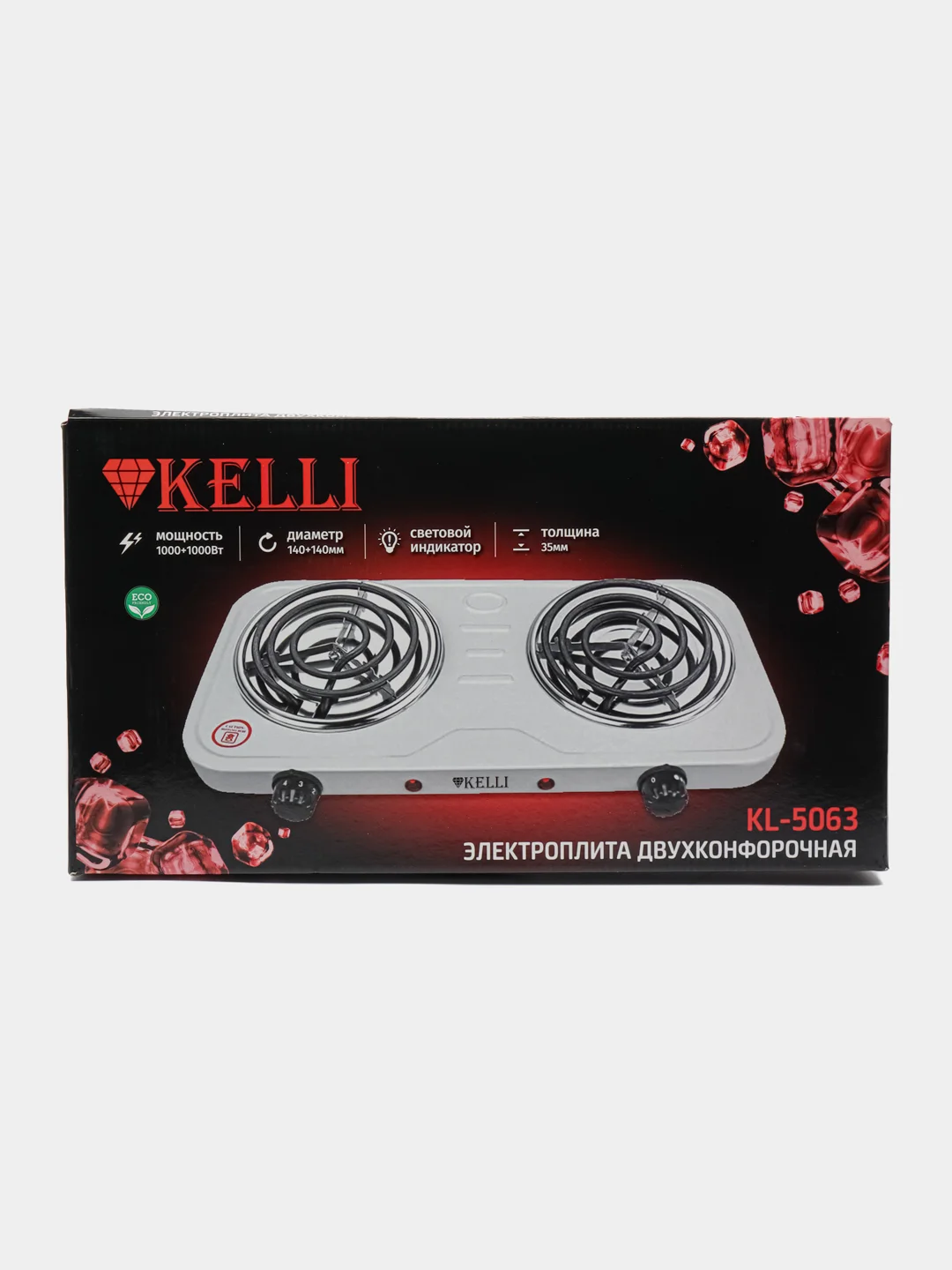 KELLI Комбинированная настольная плита KL-5063