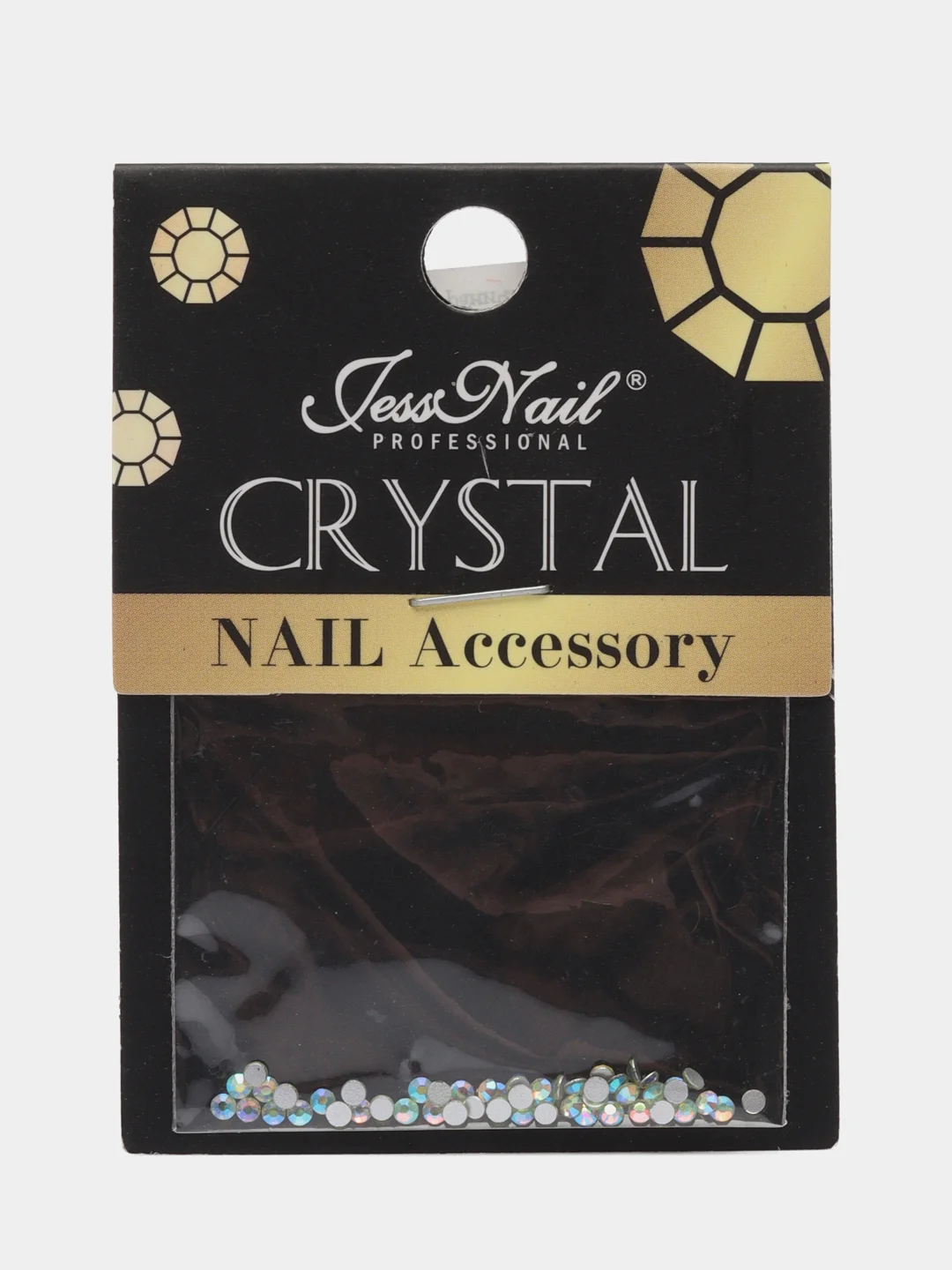 Салатовый jess NAIL Стразы для дизайна ногтей, 30 шт пакет
