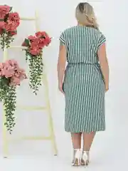Мятный платье женское летнее,50-56