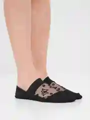Черный носки женски слетки короткие