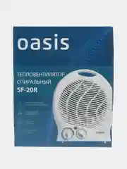 Тепловентилятор Oasis SF-20R, спиральный