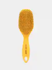 Желтый i LOVE MY HAIR / Расческа, щетка для волос Spider Classic 1502 глянцевая, размер L