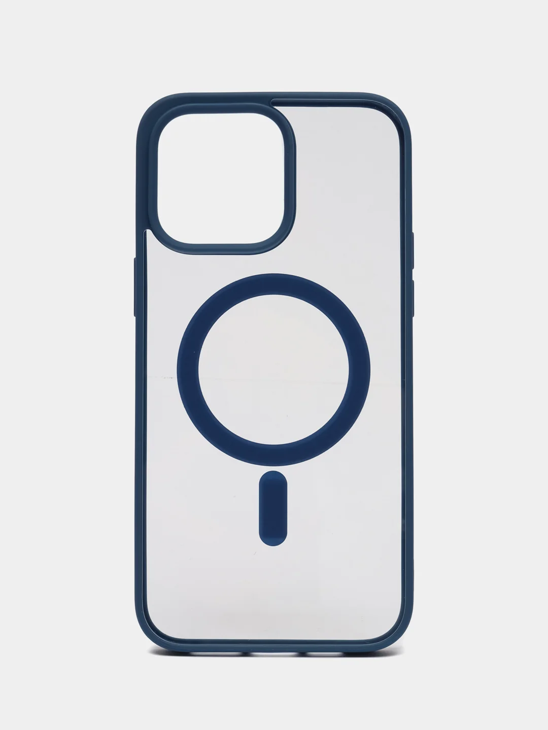 Темно-синий чехол iPhone 13 pro, Pro Max, 14 Pro, Pro Max, 15 Pro, Pro Max, MagSafe