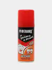Рефтамид Детский бережная защита (100 мл) Аэрозоль от комаров, мошки, мокрецов, москитов