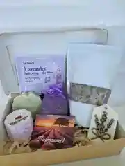 Подарочный спа набор косметики для тела, бьюти бокс для женщины, девушки "Лавандовый"