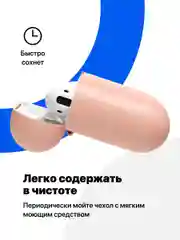 Розовый чехол для наушников Apple AirPods SSY