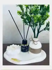 Подарочный набор из гипса. Свеча/Ваза/Поднос