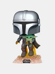 Фигурка Funko POP! "Мандалорец с Малышом" (402), Star Wars ATG Mandalorian