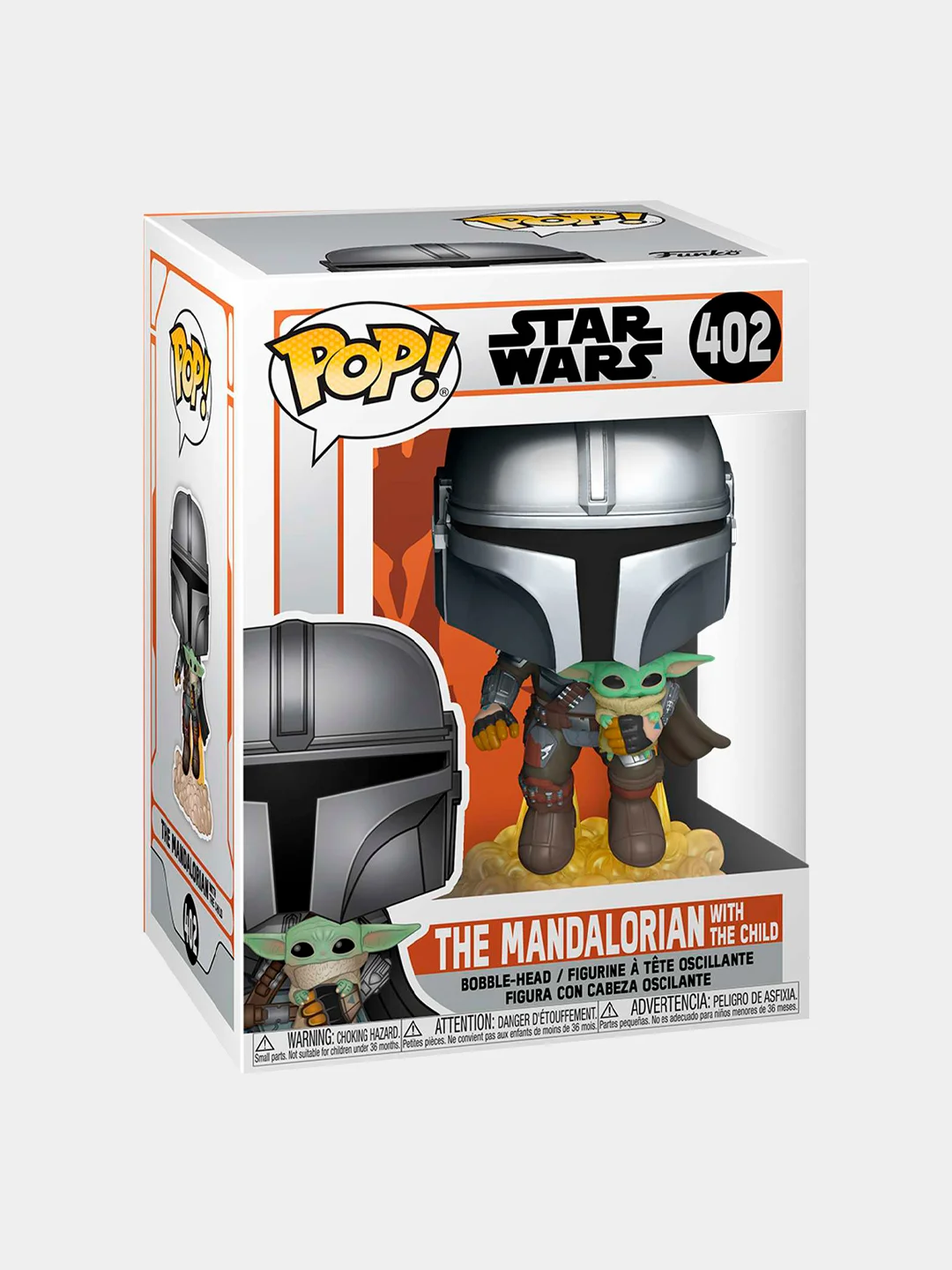 Фигурка Funko POP! "Мандалорец с Малышом" (402), Star Wars ATG Mandalorian