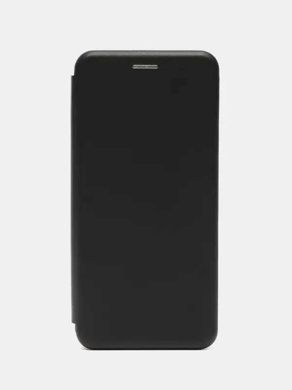 Черный чехол-книжка для Xiaomi Redmi Note 13 5G / Poco X6 / Сяоми Редми Нот 13 5Г / Поко Х6