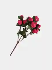 Розовый искуственные цветы "Камелия", букет камелий, красные, желтые, белые, оранжевые, розовые