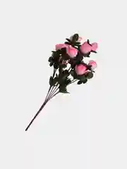 Розовый искуственные цветы "Камелия", букет камелий, красные, желтые, белые, оранжевые, розовые