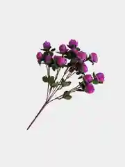 Фиолетовый искуственные цветы "Камелия", букет камелий, красные, желтые, белые, оранжевые, розовые