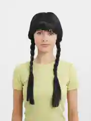 Угольный парик карнавальный