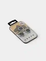 Защитные линзы со стразами для камеры iPhone 14/14 Plus/15 Pro/ 15 ProMax