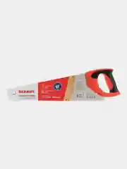 Ножовка по дереву REXANT Зубец, 400мм, 7-8 TPI, каленый зуб 2D, двухкомпонентная рукоятка