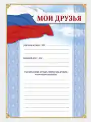 Портфолио в папке с креплением "Школьника": папка на кольцах +10 листов, формат А4